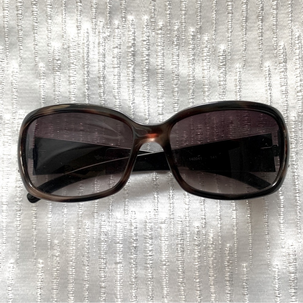 Women’s tortoise sunglasses with stud detail